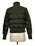 Old Navy 100% Polyester Solid Green Jacket Size M - photo 2