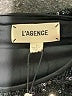 L'Agence 100% Polyester Metallic Black Cocktail Dress Size XL (4) - photo 3