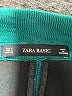 Zara Basic Teal Coat Size S - photo 6