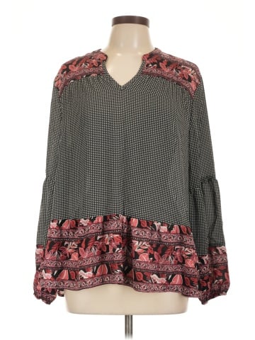 Style&Co Long Sleeve Blouse (view 1)