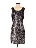 Express Stars Silver Cocktail Dress Size S - photo 1