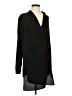 Astr 100% Polyester Black Long Sleeve Blouse Size S (estimated) - photo 1