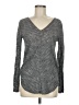 Gap 100% Polyester Gray Long Sleeve T-Shirt Size M - photo 1