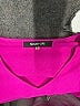 Sugar Lips 100% Polyester Pink Long Sleeve Blouse Size XS - photo 7