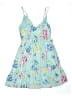Assorted Brands 100% Polyester Tropical Blue Dress Size S (kids) - photo 2