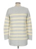 J.Jill Stripes Gray Pullover Sweater Size M - photo 2