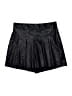 Shinestar Metallic Black Shorts Size M - photo 1
