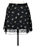 Forever 21 Hearts Black Casual Skirt Size S - photo 1