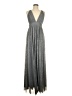 Windsor Metallic Gray Cocktail Dress Size 1 (estimated) - photo 1