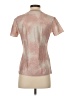 Max&Co. Metallic Silver Pink Short Sleeve Top Size S - photo 2