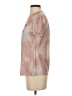 Max&Co. Metallic Silver Pink Short Sleeve Top Size S - photo 5