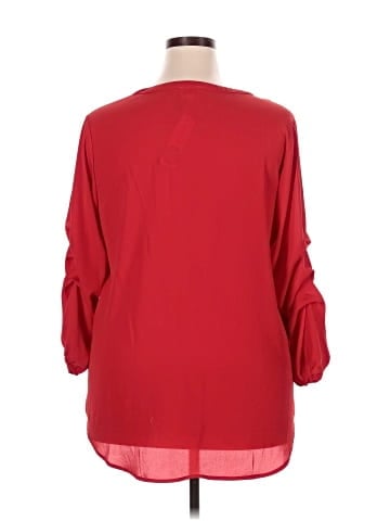 Ava James 3/4 Sleeve Blouse (view 2)