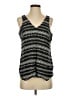 Gap Outlet 100% Polyester Black Sleeveless Top Size S - photo 1