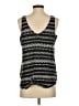 Gap Outlet 100% Polyester Black Sleeveless Top Size S - photo 2