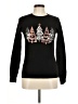 Next Graphic Black Pullover Sweater Size 6 - photo 1