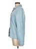 Sim & Sam 100% Rayon Blue Long Sleeve Button-Down Shirt Size L - photo 5