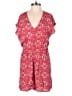 Gap 100% Rayon Hearts Red Romper Size XS - photo 1