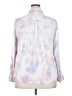 Torrid 100% Rayon Tie-dye Multi Color White Long Sleeve Button-Down Shirt Size 2X Plus (2) - photo 2