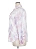 Torrid 100% Rayon Tie-dye Multi Color White Long Sleeve Button-Down Shirt Size 2X Plus (2) - photo 5