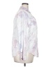 Torrid 100% Rayon Tie-dye Multi Color White Long Sleeve Button-Down Shirt Size 2X Plus (2) - photo 4