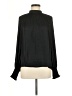 Gap 100% Polyester Black Long Sleeve Blouse Size M - photo 1