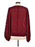 Entro 100% Polyester Burgundy Long Sleeve Top Size M - photo 2
