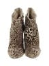 Diba Animal Print Brown Tan Ankle Boots Size 6 1/2 - photo 2