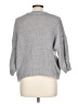 Shein 100% Polyester Gray Pullover Sweater Size L - photo 2