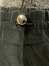Unbranded Solid Black Casual Pants Size M (estimated) - photo 7