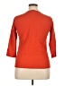 Jones New York Orange 3/4 Sleeve Top Size XL - photo 2