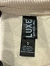 LUXE Tan Pullover Sweater Size S - photo 7