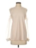 Clu 100% Cotton Ivory Long Sleeve Top Size XS - photo 1
