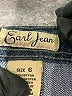 Earl Jean Chevron-herringbone Blue Jeans Size 6 - photo 7