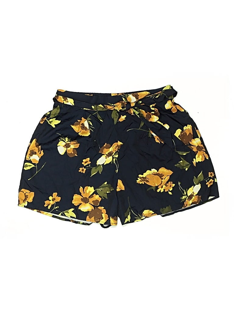 Pre-owned Allegra K Shorts In Yellow