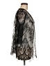 Shein Black Kimono Size 6 - photo 4