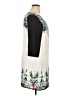 H&M 100% Polyester Tropical White Casual Dress Size 14 - photo 4