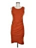 Leith Orange Cocktail Dress Size M - photo 1
