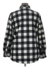 Modern Canvas 100% Polyester Checkered-gingham Gray Fleece Size XL - photo 2