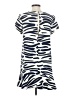The Fifth 100% Polyester Animal Print Blue Casual Dress Size S - photo 2