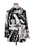Chelsea & Theodore Silver 3/4 Sleeve Blouse Size 2X - photo 1