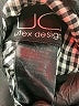 UD Utex Design Argyle Black Coat Size XL - photo 8