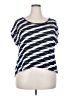 Lane Bryant Blue Short Sleeve Top Size 18 - 20 Plus - photo 1