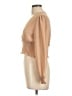 Papermoon 100% Polyester Tan 3/4 Sleeve Blouse Size L - photo 5