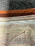 Unbranded 100% Polyester Stripes Brown Long Sleeve Blouse Size XL - photo 7