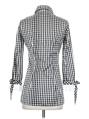 Sara Campbell 3/4 Sleeve Silk Top (view 2)