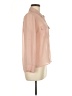 Pearl Pink Long Sleeve Blouse Size M - photo 4