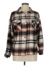 Unbranded Plaid Brown Tan Long Sleeve Button-Down Shirt Size M (estimated) - photo 1