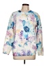 Unbranded Floral White Pullover Sweater Size L - photo 1