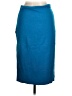 Express Solid Teal Formal Skirt Size 6 - photo 2