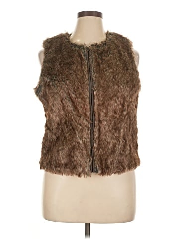 Attention Faux Fur Vest (view 1)